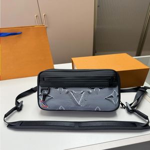 10a mode lyxläder 23 cm designer messenger handväska mens 23ss väska axel kamera plånbok crossbody narex