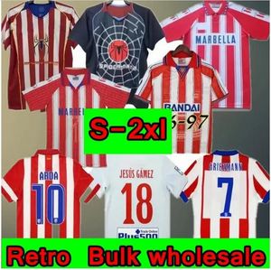 Etro 2004 2005 Atletico Retro Madrid Maglie di calcio #9 F.Torres 1994 95 96 97 2013 14 15 Caminero Griezmann Gabi Home Vintage Classic Shirt