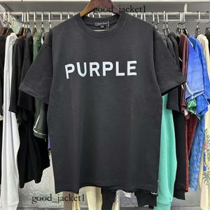 Purple koszulka koszulka TEE Moda Splash Ink Krótka koszulka T-shirt Men Essentials-Clothing Casual Oversize Hip Hop Streetwear Tshirts Euro Purple Brand Shirt 147