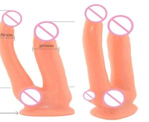 NXY DILDOS DONGS Erotico vibrante vibrazione doppia dildo penetrazione realistica di aspirazione del pene dick vibratore giocattoli sessuali adulti per donna prod6237792