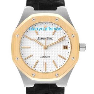 Luxus Uhren Audemar Pigue Royal Oak Steel Gold Mens Watch 14800SA APS Factory Stah Stah