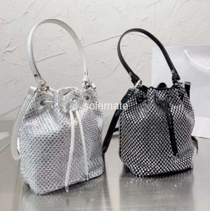 Mini kristal omuz çantaları boncuk tasarımcı çanta elmas çapraz gövde zinciri lüks el çantası çantası ışıltılı parlayan çapraz gövde kadın üst
