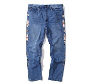 Jeans Distrd Washed Classic Straight Pants Men Women 1 High Quality Slim Fit Pants8328759