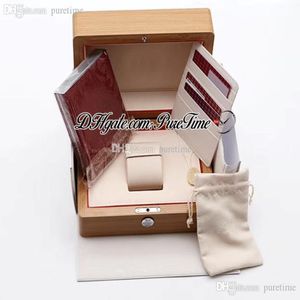 2021 OMBOX Watch Boxes Includes Large Beech Wood Instructions Warranty card And Holder Premium Handbag Super Edition Accessories om Box 257r