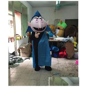 Costumi di mascotte 2024 Costume demone Cinetto di abbigliamento cartone animato fabbrica di oggetti personalizzati personalizzati personalizzati bamboli da passeggiata bambola per bambola consegna AP dh0mu