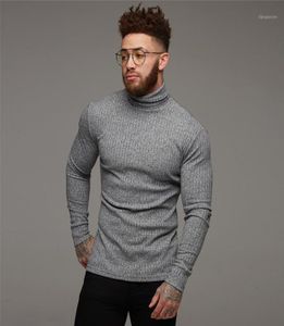 Nowy moda zimowy sweter mężczyźni ciepłe golfowe krawędzi Swetry Slim Fit Men Men Klasyczne szklane dzianiny Pull Homme16485116