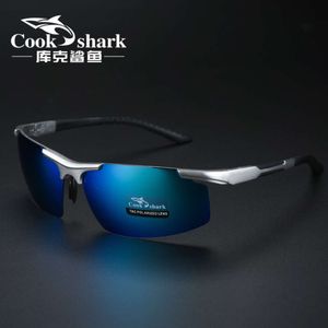Cookshark 2020 Nuovi occhiali da sole maschile Tide Polarizzati Driver che guidano gli occhiali L2405