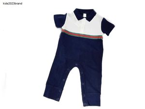 Novos modelos de recém-nascidos com mangas curtas roupas da criança tamanho 66-100 cm Crawling Summer Polo Bodysuit infantil 24 a maio