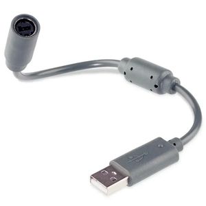 2024 1PCS Лоты USB Breakaway Extension Cable в шнур адаптера преобразователя ПК для проводного контроллера Microsoft Xbox 360 GamePadfor GamePad Converter Cord