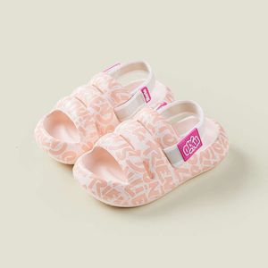 CRIANÇAS EVA SANDALS SUMPLEM MOLO DE PRAIA SLIPER PARA MENINOS E MENINAS CRIANÇAS SAPATOS CASUAIS CASUAIS DE LIVRO NÃO LIMPO H32-1 L2405