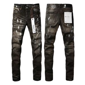 Purple Brand jeans American high street distressed black 9030