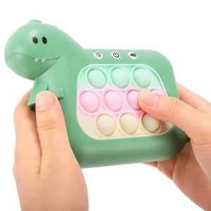 Декомпрессионная игрушка Quick Push Pop Game Electronic Handheld Fidget Toy для детей, чтобы облегчить игру Pop Pop для мальчиков для девочек -подростков подарка на день рождения wx