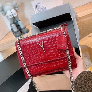 10A Fashion torebka Makijaż Makeup Premium Torba łańcucha TOTE 24SS Women Cross Crossbody Solid torebka Luksusowy Wykwintny kolor wieczorny 25 ihlj