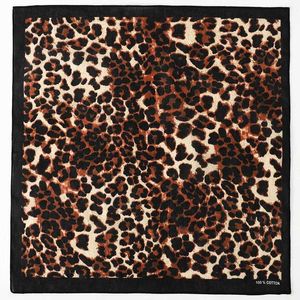 Bandanas durag unisex maschile stampato leopardo in cotone marino bandana e uomo ciclistico sport copriletto per capelli capestri wr sciarf paisley j240516