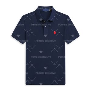 Designer masculino de pólo de polo pône