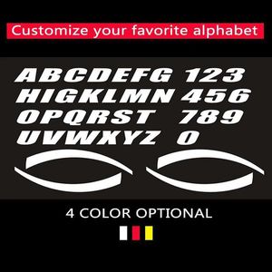 Car Stickers 2.7cm Height Car Tire Wheel Stickers Car Tuning Universal 3D Permanent PVC Lettering Sticker Personalized Automotive Accessories T240513