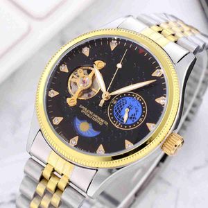 2024 Most popular Automatic Mechanical Watch Mens and Womens Leisure Labor Card Tourbillon