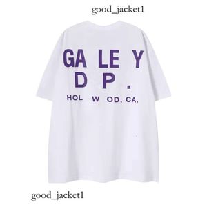 GalleryDept Tシャツの男性デザイナーシャツ女性TシャツメンズトップスTシャツデザイナーファッションラグジュアリークルー首短袖コットンカープリントサマーギャラリーディート135