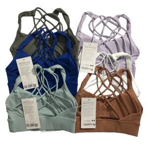 Reggiseno da yoga sportivo con petto di pad donne indietro reggiseno sportivo reggiseno rapido e trasparente palestra che corre brassere sexy soft solid color canottiere