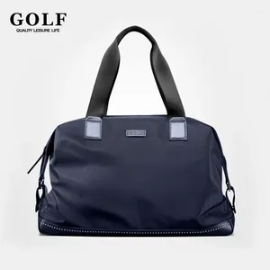 Duffel Bags Cool Travel Bag Men Short Trip Luggage Handbag Nylon Business Laptop Large Capacity Fitness Waterproof Leather