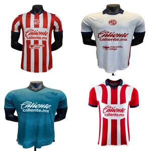 Liga MX Chivas de Football Shirt Kit Kit Guadalajara 23 24 25 Soccer Jerseys Chicharito A.Vega