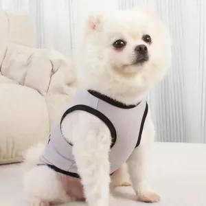 Köpek Giyim 1 PC - Evcil Hayvan Giysileri ve Kedi İlkbahar/Yaz İnce Tank Top Gözlük Köpekler Kedilerin Giymesi için Uygun