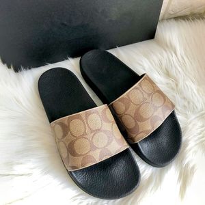 Casual woman Designer Slipper for man Sandals bloom slide sandale summer beach shoe loafer tazz Slippers flower Sandal Flat Flip Flop double shoes DHgate