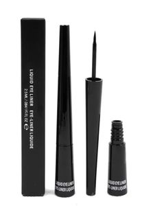 Berömd m eyeliner makeup vattentät flytande ögonfoder a11 cool boot svart långvarig foder penna med hård borste 25ml9079817