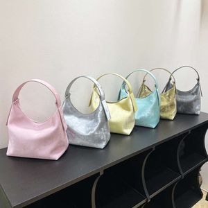 Manufacturer 2024 New Custom Wholesale Designer Hand Bags Women Vintage Luxury Frosted Satin Cowhide Leather Handbags for Ladies