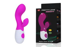 女性用のかなり愛のセックスおもちゃデュアルモーターマサージャー30スピードシリコン振動ペニスと強力なクリトリスバイブレーターセックス製品1743213737
