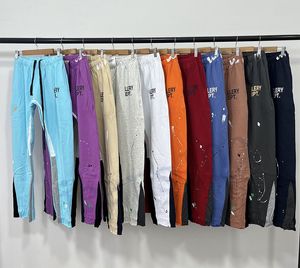 Tasarımcı Erkekler Lavins Uzun Pantolon Kadınlar Mans Street Giyim Sweetpants Moda Pantolon Giyim Mens Mektup Mektup Baskı Çok Volor Pantolon Pamuk Flare Punk Sportpants