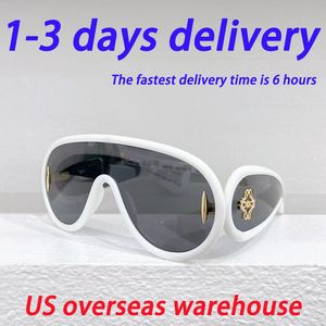 Designer Sonnenbrillen Luxus Sonnenbrille Persönlichkeit UV -Widerstandsbrille Populäre Männer Frauen Goggle für Männer Brillen Rahmen Vintage Metallbrille mit Kasten