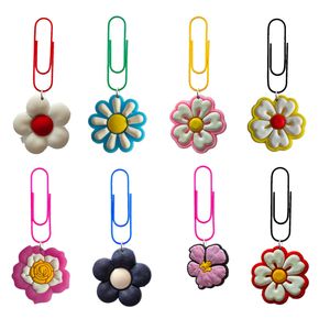 Nyhetsartiklar Flower 2 11 Cartoon Paper Clips for Nurse Day Office Supply Formed Cute Bookmark Colorf Supplies Gifts Teacher School Si Otzmg