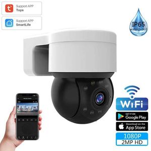 Zestawy kamery bezprzewodowej 1080p kamera IP 2MP aplikacja TUYA Automatyczne śledzenie PTZ Smart Home Home Bezprzewodowe monitorowanie kamery Wi -Fi J240518