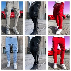 Męskie spodnie ehmd męskie modne czarne podzielone dzielone legi kroniki spodni mody Strt spodnie wygodne ciasne gorące wiertło elastyczne mycie wody Slim Fit 23 T240515