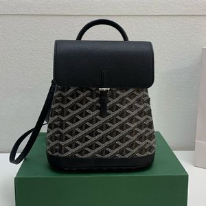 Mini Designer Backpack for Woman Black Genuine Leather Backpack Coach Backpack Student Book Bag High Quality Flip Shoulder Bag