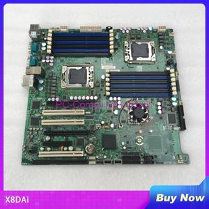 Motherboards X8DAI för Supermicro Server Motherboard X58 LGA 1366 Support Processor 5600/5500 Series