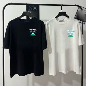 マンデザイナーTシャツビッグTシャツ男メンズフレンズレタープリントティーティーティーズメンズ半袖ヒップホップスタイルブラックホワイトTシャツTEES女性サイズS-5XL CUD2405185