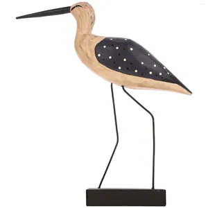 Dekorative Figuren Holz Seabird Figur Bastelstatuen Möwe Dekoration Die Bürogeschenke Dekorationen Gartenschmuck Kunsthandwerk