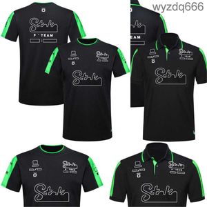 2024 Футболка команды F1 Polo Рубашки Формула 1 Новый сезон Teamwear Tee Driver Race Jersey Pans Fans Unisex Custom 8Vz7