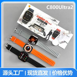 C800ULTRA2 Smart Watch Huaqiangbei s8ultra2 CHAMADA MENINA SPORTS HISTÓRIA DIRETA VENDAS DIRETAS