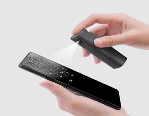 2 In 1 Phone Screen Cleaner Liquid Microfiber Cloth For Pad Laptop Desktop PC Keyboard LCD Camera Lens Cleaning1538026