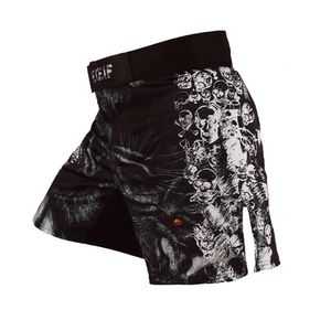 Lu Men Shorts Summer Sport Workout IzeG Fight Short Sublimation short