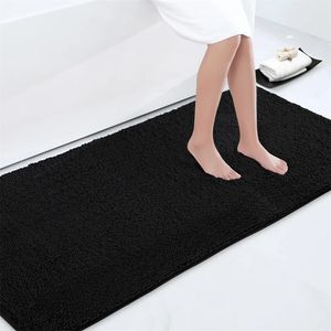 Olanly Chenille Banyo Halı Ekstra Yumuşak Shaggy Banyo Mat Slip Banyo Zemin Mat Su Emici Peluş Mikrofiber Halılar Duş 240518