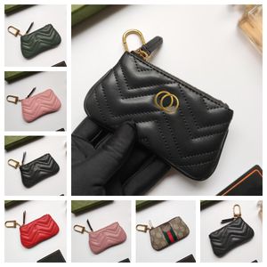 Coin Pouch Luxury Wallet Marmont Bag Designer Wallets Card Holders Credit Card Holder Handbags For Women High Quality Genuine Leather Cardholder Women Handbag