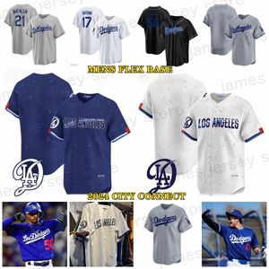 Dodgers 2024 City Connect Jersey de beisebol personalizado Shelby Miller Tayler Scott Brusdar Graterol Victor Gonzalez Caleb Ferguson Ryan Brasie Alex Vesia Ryan Yarbrough