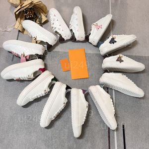 Designer Luxus-Trainer Mode Casual Outdoor Running und Wanderschuhe für Frauen weiße Sport-Sneaker hochwertige gestickte Trainer Größe 35-42