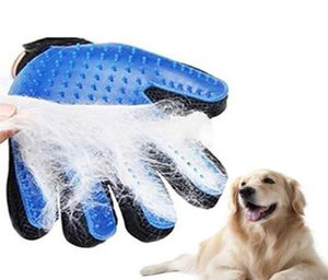 Dog Pet Grooming Glove Silicone Cats Brush Comb Deshedding Hair Gloves Dogs Bath Cleaning Supplies Animal Combs by PROSTORMER4543342