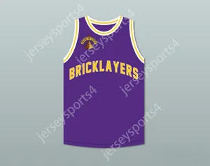 Nome NAY Custom Youth/Kids Dean Cain 6 Bricklayers Basketball Jersey 5th Annual Rock N 'Jock B-Ball Jam 1995 S-6XL.