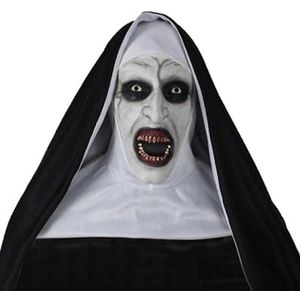 Máscara de Halloween de 2019 The Nun Horror Mask Cosplay Horror Latex Máscaras com Halloween Party Decoration Props Y2001039293019